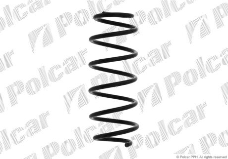 Пружина подвески Polcar S04-4066759