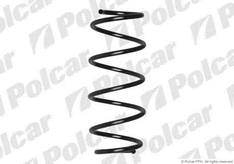 Пружина підвіски Polcar S04-4082928