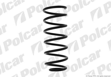 Пружина подвески Polcar S04-4095026