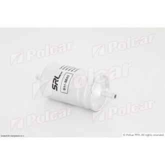 Паливний прямоточний фільтр бензин Polcar S11-5045