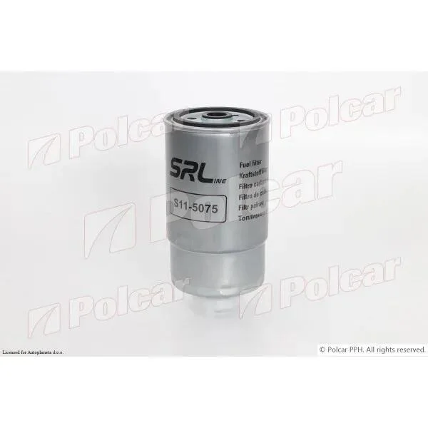 Паливний фільтр, що накручується, дизель Polcar S11-5075 (фото 1)