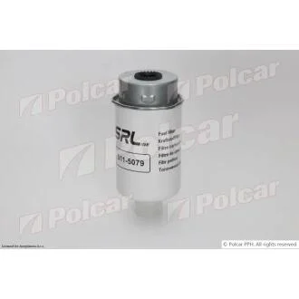 Паливний фільтр, що накручується, дизель Polcar S11-5079