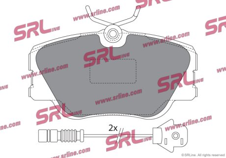 Тормозные колодки Polcar S70-0029
