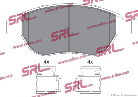 Тормозные колодки Polcar S70-0066