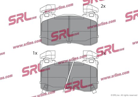 Тормозные колодки Polcar S70-01004