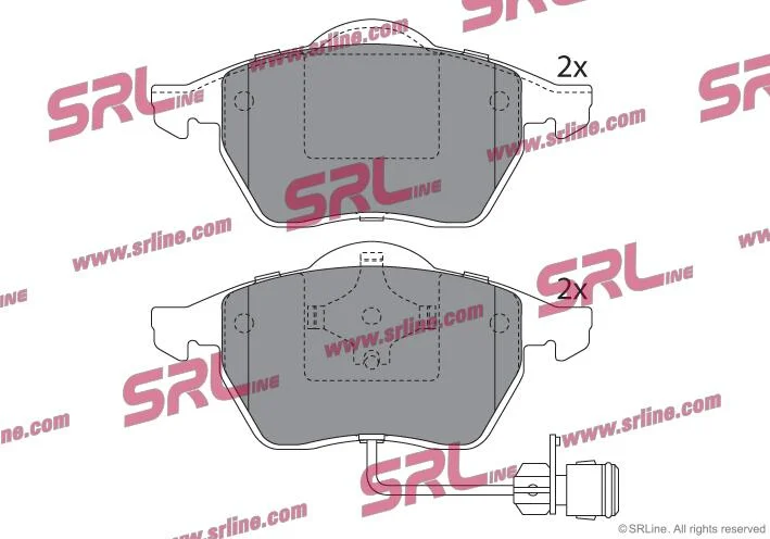 Тормозные колодки передние Polcar S70-0135 (фото 1)