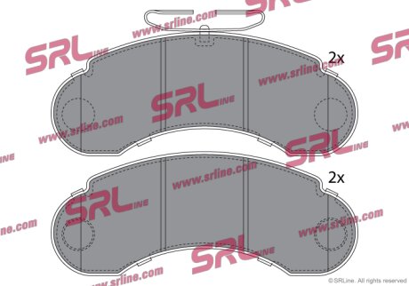 Тормозные колодки Polcar S70-0165