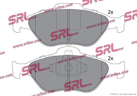 Тормозные колодки Polcar S70-0190