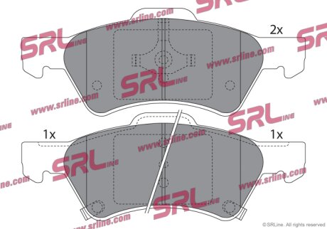 Тормозные колодки Polcar S70-0226