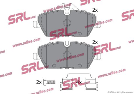 Тормозные колодки Polcar S70-0252