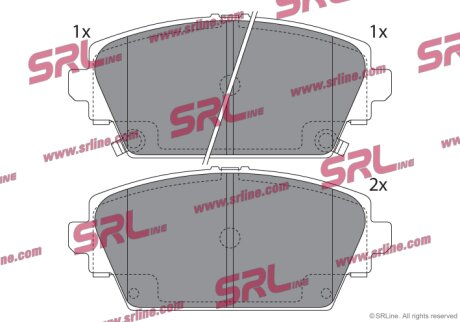 Тормозные колодки Polcar S70-0253