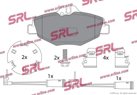 Тормозные колодки Polcar S70-0258