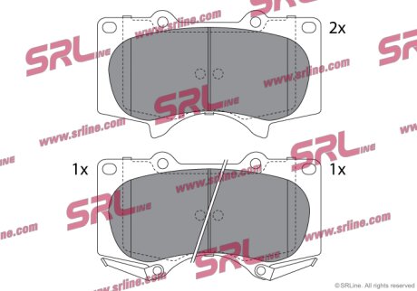 Тормозные колодки Polcar S70-0263
