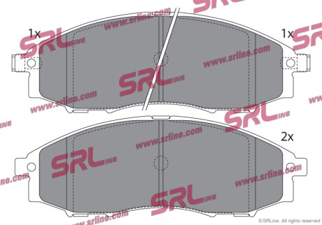Тормозные колодки Polcar S70-0279