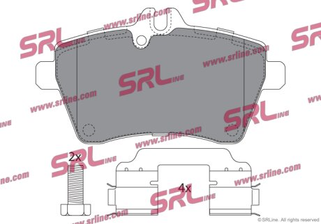 Тормозные колодки Polcar S70-0296