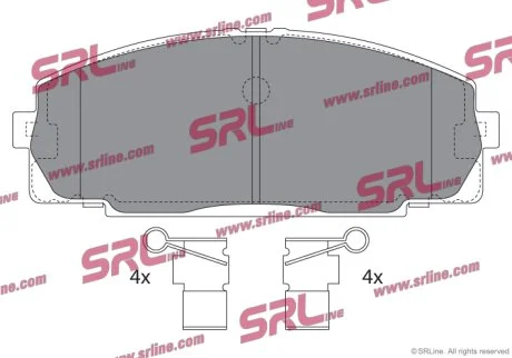 Тормозные колодки Polcar S70-0342