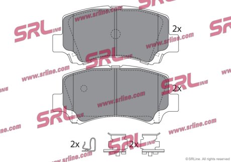 Тормозные колодки Polcar S70-0429
