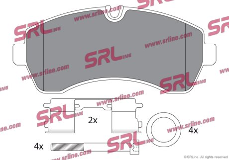 Тормозные колодки Polcar S70-0446