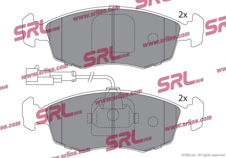 Тормозные колодки Polcar S70-0449