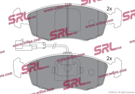 Тормозные колодки Polcar S70-0449