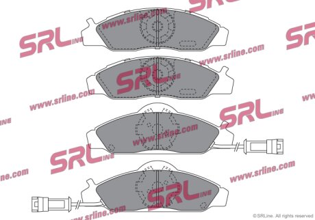 Тормозные колодки Polcar S70-0458
