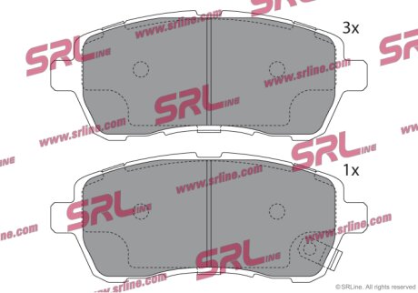 Тормозные колодки Polcar S70-0493