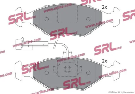 Гальмівні колодки Polcar S70-0503