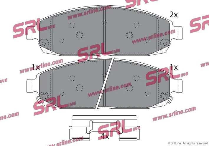 Тормозные колодки Polcar S70-0509 (фото 1)