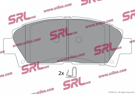 Тормозные колодки Polcar S70-0516