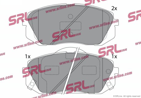 Тормозные колодки Polcar S70-0527