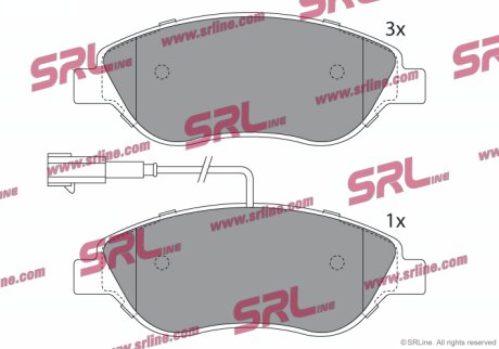 Тормозные колодки Polcar S70-0528