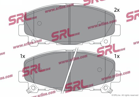 Тормозные колодки Polcar S70-0544