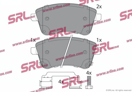 Тормозные колодки Polcar S70-0562