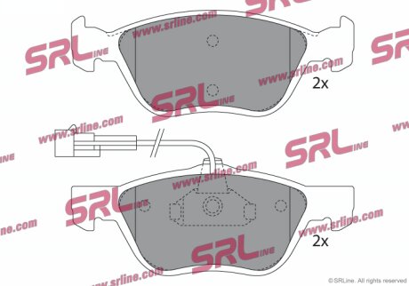 Тормозные колодки Polcar S70-0564
