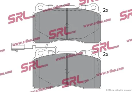 Тормозные колодки передние Polcar S70-0565