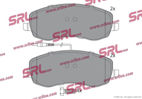 Тормозные колодки Polcar S70-0566