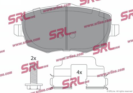 Тормозные колодки Polcar S70-0590