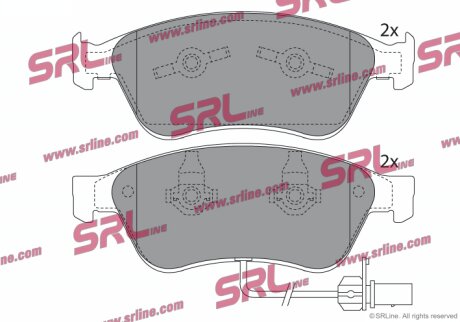Тормозные колодки Polcar S70-0591