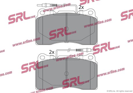 Тормозные колодки Polcar S70-0597
