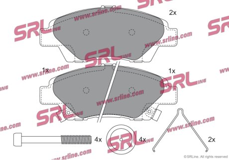 Тормозные колодки Polcar S70-0624