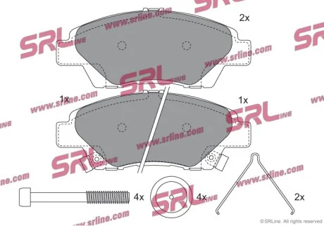 Тормозные колодки Polcar S70-0624
