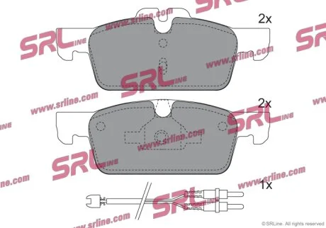 Тормозные колодки Polcar S70-0627