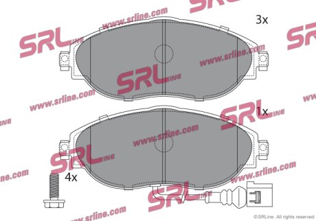 Тормозные колодки Polcar S70-0632