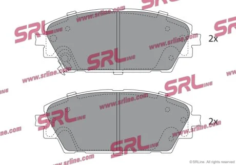Тормозные колодки Polcar S70-0645
