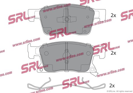 Тормозные колодки Polcar S70-0646