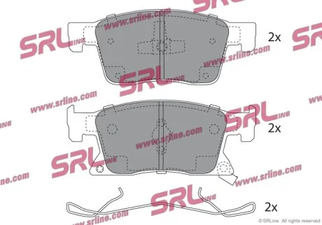 Тормозные колодки Polcar S70-0646