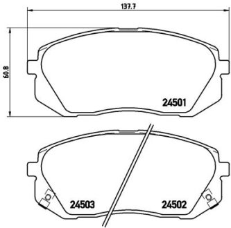 Тормозные колодки Polcar S70-0647