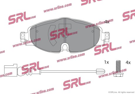 Тормозные колодки Polcar S70-0658
