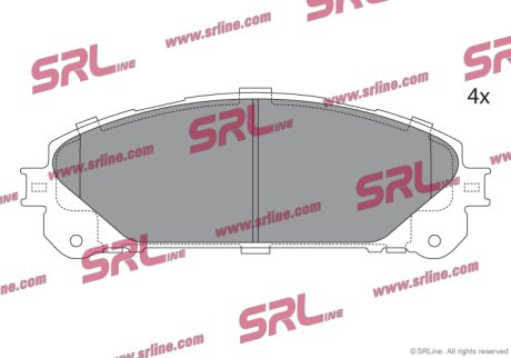 Тормозные колодки Polcar S70-0699