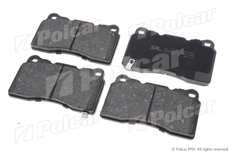 Гальмівні колодки Polcar S70-0702 (фото 1)